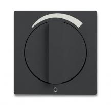 Busch-Jaeger 1740 DR/03-81 Zentralscheibe mit Drehgriff mit Aufdruck