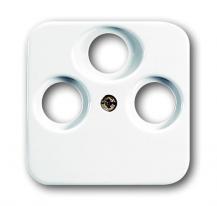 Busch-Jaeger 1743-03-214 Zentralscheibe als Abdeckung für handelsübliche Antennensteckdosen