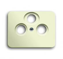 Busch-Jaeger 1743-03-22G Zentralscheibe als Abdeckung für handelsübliche Antennensteckdosen