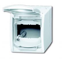 Busch-Jaeger 1758 WN-54 Gehäuse mit Beschriftungsfeld