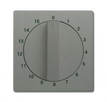 Busch-Jaeger 1770-803-103 Zentralscheibe mit Drehknopf mit Aufdruck