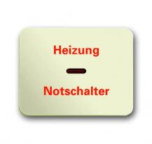 Busch-Jaeger 1789 H-22G Wippe mit Aufdruck mit kleiner roter Kalotte