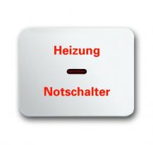 Busch-Jaeger 1789 H-24G Wippe mit Aufdruck mit kleiner roter Kalotte