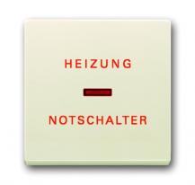 Busch-Jaeger 1789 H-82 Wippe mit Aufdruck mit kleiner roter Kalotte