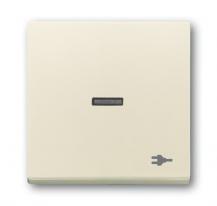 Busch-Jaeger 1789 ST-82 Wippe mit Aufdruck mit kleiner transparenter Kalotte