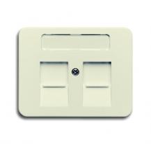 Busch-Jaeger 1800-22G Zentralscheibe mit Beschriftungsfeld