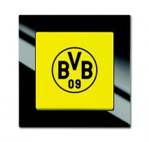Busch-Jaeger 2000/6 UJ/01 Fanschalter Borussia Dortmund Aus- und Wechselschaltung