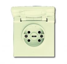 Busch-Jaeger 2064 UG-101 Steckdose Klappdeckel