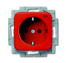 Busch-Jaeger 20 EUCKS-14-212-10 SCHUKO® Steckdosen-Einsatz mit Aufdruck