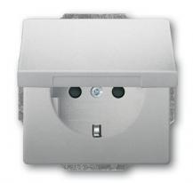 Busch-Jaeger 20 EUKB-866 SCHUKO® Steckdosen-Einsatz mit erh. Berührungsschutz