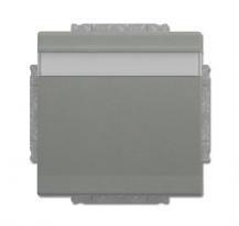 Busch-Jaeger 20 EUKNB-803 SCHUKO® Steckdosen-Einsatz mit Klappdeckel und Beschriftungsfeld