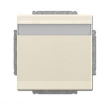 Busch-Jaeger 20 EUKNB-82 SCHUKO® Steckdosen-Einsatz mit Klappdeckel und Beschriftungsfeld