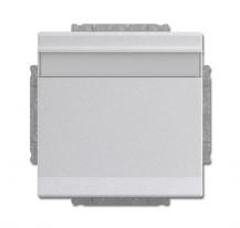 Busch-Jaeger 20 EUKNB-83 SCHUKO® Steckdosen-Einsatz mit Klappdeckel und Beschriftungsfeld