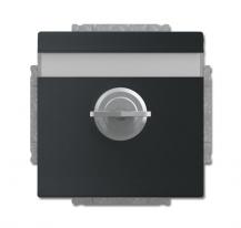 Busch-Jaeger 20 EUKNBSL-885 SCHUKO® Steckdosen-Einsatz mit Klappdeckel und Schloss