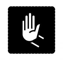 Busch-Jaeger 2145/51-19 Piktogramm Bitte nicht stören