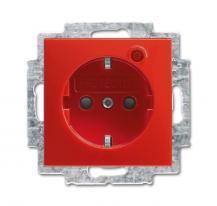 Busch-Jaeger 2310 EUGL/VAB-917 Busch-Protector® SCHUKO® Steckdosen-Einsatz mit Überspannungsschutz