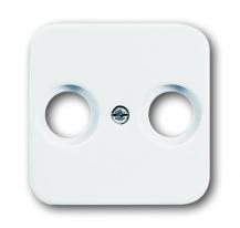 Busch-Jaeger 2531-214 Zentralscheibe als Abdeckung für handelsübliche Antennensteckdosen