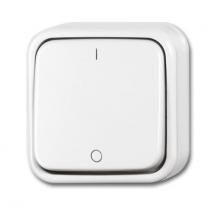 Busch-Jaeger 2601/2 AP/11W-503 Wippschalter 2-polig Ausschalter