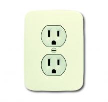 Busch-Jaeger 3016-02 EUI-212 Busch-Nema Unterputz-Doppelsteckdose 2-polig (2 P + E) 20 A