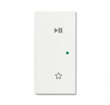 Busch-Jaeger 6237-21-884 Wippe 2-fach links mit Symbol "Play/Pause"