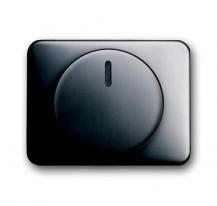 Busch-Jaeger 6540-20 Zentralscheibe mit Drehknopf Bef.-Mutter und Glimmlampe