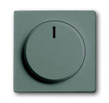 Busch-Jaeger 6540-803-102 Zentralscheibe mit Drehknopf Bef.-Mutter und Glimmlampe