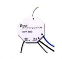 Busch-Jaeger 6725 6725 Binäreingang WaveLINE 2-fach