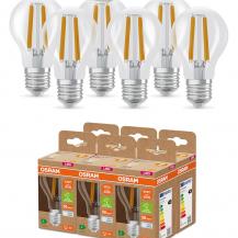 6er Set Osram E27 LED Lampe CLASSIC besonders effizient 2,2W wie 40W 4000 K neutralweißes Licht