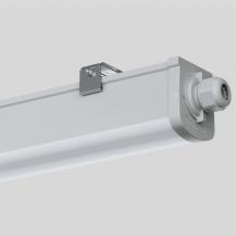 116cm Siteco Monsun 31 Feuchtraumleuchte 4000K universalweißes Licht diffus strahlend, EIN/AUS, PC Durchverdrahtung 3000lm