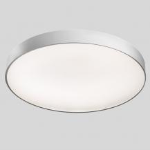 Siteco Round 21 L LED Deckenleuchte Prismatisch, direkt/indirekt strahlend, 85°, Lichtfarbe 830, DALI 2, silber 11740lm 88,2W