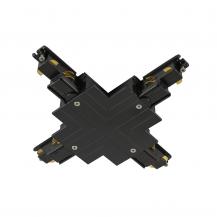 SLV 1006535 X-Verbinder für S-TRACK 3-Phasen-Einbauschiene schwarz DALI