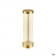 SLV 1008039 QUIMERA, Tischleuchte, 2700/3000 K, gebürstet messing