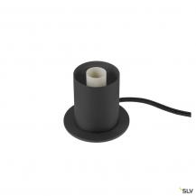 SLV 1008109 VARYT, Tischleuchte, rund, 1x max. 6 W, E14, schwarz