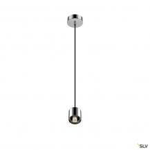 SLV 1008116 VARYT, Pendelleuchte, E14, Pendellänge 150 cm, 1x max. 6 W, chrom