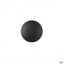 SLV 1008201 MANA 40 Leuchtenschirm, rund, H: 2.2 cm, schwarz