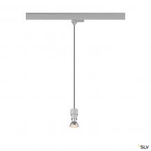 SLV 1008212 PURI 2.0 Basic, 3~ Pendelleuchte, GU10, Pendellänge 200 cm, 1x max. 6 W, grau
